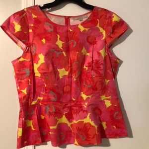 Loft peplum top